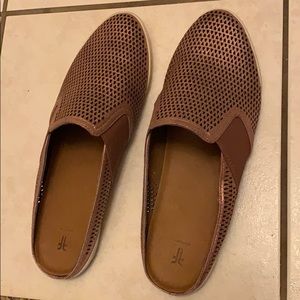 Frye bronze mules - excellent preowned condition